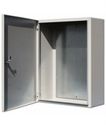DEKraft Корпус металлический навесной с монтажной панелью ЩРНМ-1 IP54, 395х310х220 DEKraft Корпус металлический навесной с монтажной панелью ЩРНМ-1 IP54, 395х310х220