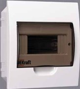 DEKraft Корпус модульный пластиковый ЩРВ-П-8 IP41, 8 модулей встраиваемый DEKraft Корпус модульный пластиковый ЩРВ-П-8 IP41, 8 модулей встраиваемый