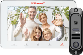 Tor-neT Комплект видеодомофона TR-29IP W/412Si Tor-neT Комплект видеодомофона TR-29IP W/412Si