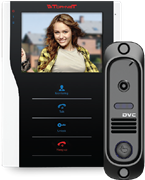 Tor-neT Комплект видеодомофона TR-35 WB/412Bl Tor-neT Комплект видеодомофона TR-35 WB/412Bl