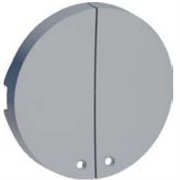 Odace Алюминий Клавиша 2-я с окном для подсветки LED Odace Алюминий Клавиша 2-я с окном для подсветки LED
