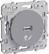 Odace Алюминий Розетка USB Odace Алюминий Розетка USB