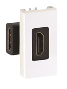 Simon 27 Мех Белый Разъём HDMI, (мама-мама)