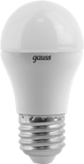 Gauss Лампа Шар 6.5W 550lm 4100K E27 LED 105102207