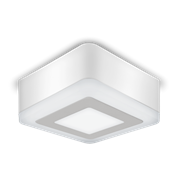 Gauss Светильник Backlight накладной BL221 Квадрат. Акрил, 3+3W, LED 4000K, 105*105, BL221 Gauss Светильник Backlight накладной BL221 Квадрат. Акрил, 3+3W, LED 4000K, 105*105, BL221