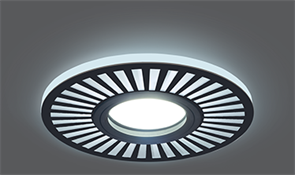 Gauss Светильник Backlight BL135 Кругл./узор. Черный, Gu5.3, 3W, LED 4000K BL135 Gauss Светильник Backlight BL135 Кругл./узор. Черный, Gu5.3, 3W, LED 4000K BL135