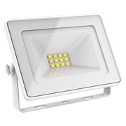 Gauss Прожектор Elementary 10W 850lm 6500K 200-240V IP65 белый LED 613120310