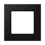 Jung A550 - Рамка 1-ая, цвет матовый черный