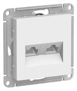 Розетка компьютерная двойная RJ-45 кат. 5е ATN000185 Schneider Electric