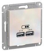 Розетка 220 с USB 1 портом 5B|2100 мА ATN000433 Schneider Electric