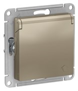 Розетка с крышкой и шторками 16А ATN000546 Schneider Electric