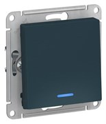 Выключатель одноклавишный проходной с подсветкой ATN000863 Schneider Electric