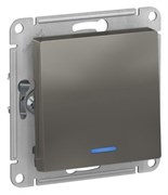 Выключатель одноклавишный проходной с подсветкой ATN000963 Schneider Electric