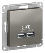 Розетка 220 с USB 1 портом 5B|2100 мА ATN000933 Schneider Electric