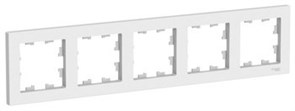 Рамка 5 местная белая ATN000105 Schneider Electric