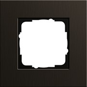 Рамка 1-пост, Gira Esprit Алюминий коричневого цвета 0211127