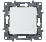 Legrand Etika белый переключатель 10А, Винтовые клеммы 672205 Legrand Etika белый переключатель 10А, Винтовые клеммы 672205