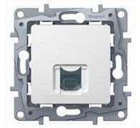 Legrand Etika белый розетка комп (RJ45) одинарная 5 категория UTP 672241 Legrand Etika белый розетка комп (RJ45) одинарная 5 категория UTP 672241