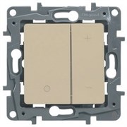 Legrand Etika слоновая кость светорегулятор нажимной, 400Вт 672318 Legrand Etika слоновая кость светорегулятор нажимной, 400Вт 672318