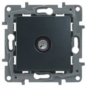 Legrand Etika антрацит розетка TV Звезда 672651 Legrand Etika антрацит розетка TV Звезда 672651