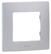 Legrand Etika алюминий рамка 1-ая 672551 Legrand Etika алюминий рамка 1-ая 672551