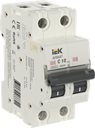Автоматический выключатель IEK Armat M06N 10А 2п AR-M06N-2-C010, 6кА, C