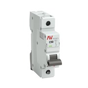 Автоматический выключатель EKF AV-6 AVERES 50А 1п mcb6-1-50C-av, 6кА, C