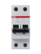 Автоматический выключатель ABB S202 40А 2п 2CDS252001R0404, 6кА, C, S202-C40