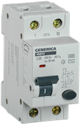 IEK GENERICA АВДТ 32 C20 - Автоматический Выключатель Дифф. Тока MAD25-5-020-C-30 IEK GENERICA АВДТ 32 C20 - Автоматический Выключатель Дифф. Тока MAD25-5-020-C-30
