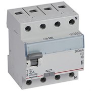 Legrand TX3 УЗО 4P 25a 300ma -AC 403042 Legrand TX3 УЗО 4P 25a 300ma -AC 403042