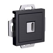 Systeme Electric AtlasDesign Карбон Розетка HDMI, механизм