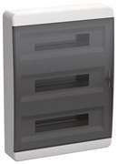IEK TEKFOR Корпус пласт. ЩРН-П-54 IP41 черн. прозр. дверь IEK TEKFOR Корпус пласт. ЩРН-П-54 IP41 черн. прозр. дверь