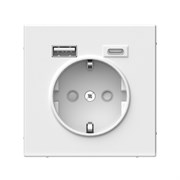 ArtGallery Лотос Розетка 16А с 2 USB A+C, 5В/2,4А/3,0А, 2х5В/1,5А, механизм GAL001332 ArtGallery Лотос Розетка 16А с 2 USB A+C, 5В/2,4А/3,0А, 2х5В/1,5А, механизм GAL001332