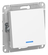 Systeme Electric AtlasDesign Лотос Переключатель 1-клавишный с подсветкой, сх.6а, 10АХ, механизм ATN001363 Systeme Electric AtlasDesign Лотос Переключатель 1-клавишный с подсветкой, сх.6а, 10АХ, механизм ATN001363