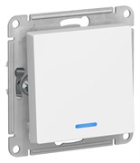 Systeme Electric AtlasDesign Лотос Выключатель 1-клавишный с подсветкой, сх.1а, 10АХ, механизм ATN001313 Systeme Electric AtlasDesign Лотос Выключатель 1-клавишный с подсветкой, сх.1а, 10АХ, механизм ATN001313