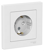 Systeme Electric AtlasDesign Лотос Розетка с/з со шторками, 16А, в сборе ATN001344 Systeme Electric AtlasDesign Лотос Розетка с/з со шторками, 16А, в сборе ATN001344