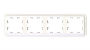 Systeme Electric AtlasDesign Antique жемчуг рамка 4-ая, универсальная ATN100404