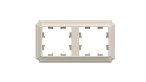 Systeme Electric AtlasDesign Antique бежевый рамка 2-ая, универсальная ATN100202 Systeme Electric AtlasDesign Antique бежевый рамка 2-ая, универсальная ATN100202