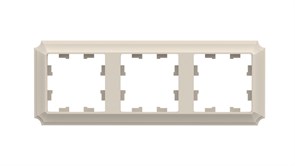 Systeme Electric AtlasDesign Antique бежевый рамка 3-ая, универсальная ATN100203 Systeme Electric AtlasDesign Antique бежевый рамка 3-ая, универсальная ATN100203