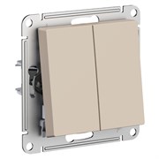 Systeme Electric AtlasDesign песочный выключатель 2-клавишный, сх.5, 10АХ, механизм ATN001251 Systeme Electric AtlasDesign песочный выключатель 2-клавишный, сх.5, 10АХ, механизм ATN001251