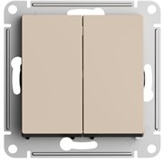 Systeme Electric AtlasDesign песочный переключатель 2-клавишный перекрестный, 2 x сх. 7, 10АХ, механизм ATN001273 Systeme Electric AtlasDesign песочный переключатель 2-клавишный перекрестный, 2 x сх. 7, 10АХ, механизм ATN001273