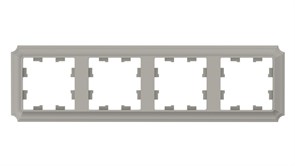 Systeme Electric AtlasDesign Antique шампань рамка 4-ая, универсальная ATN100504 Systeme Electric AtlasDesign Antique шампань рамка 4-ая, универсальная ATN100504