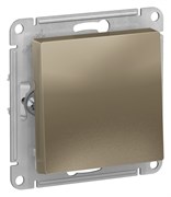 Systeme Electric AtlasDesign шампань выключатель 1-клавишный 2-полюсный, 10А, механизм ATN000521 Systeme Electric AtlasDesign шампань выключатель 1-клавишный 2-полюсный, 10А, механизм ATN000521