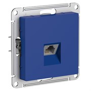 Systeme Electric AtlasDesign аквамарин розетка телефонная RJ11, механизм ATN001181