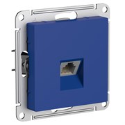 Systeme Electric AtlasDesign аквамарин розетка компьютерная RJ45, кат. 5Е, механизм ATN001183