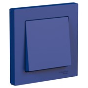 Systeme Electric AtlasDesign аквамарин выключатель 1-клавишный,сх.1, 10АХ, в сборе ATN001112