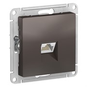 Systeme Electric AtlasDesign мокко розетка компьютерная RJ45, кат. 6A, механизм ATN000686 Systeme Electric AtlasDesign мокко розетка компьютерная RJ45, кат. 6A, механизм ATN000686