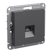 Systeme Electric AtlasDesign базальт розетка компьютерная RJ45, кат. 5Е, механизм ATN001483 Systeme Electric AtlasDesign базальт розетка компьютерная RJ45, кат. 5Е, механизм ATN001483