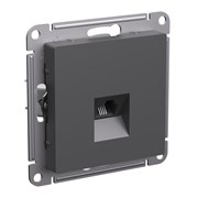 Systeme Electric AtlasDesign базальт розетка телефонная RJ11, механизм ATN001481 Systeme Electric AtlasDesign базальт розетка телефонная RJ11, механизм ATN001481