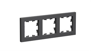 Systeme Electric AtlasDesign базальт рамка 3-ая, универсальная ATN001403 Systeme Electric AtlasDesign базальт рамка 3-ая, универсальная ATN001403